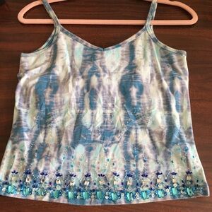 VINTAGE Y2K BEJEWELED TANK